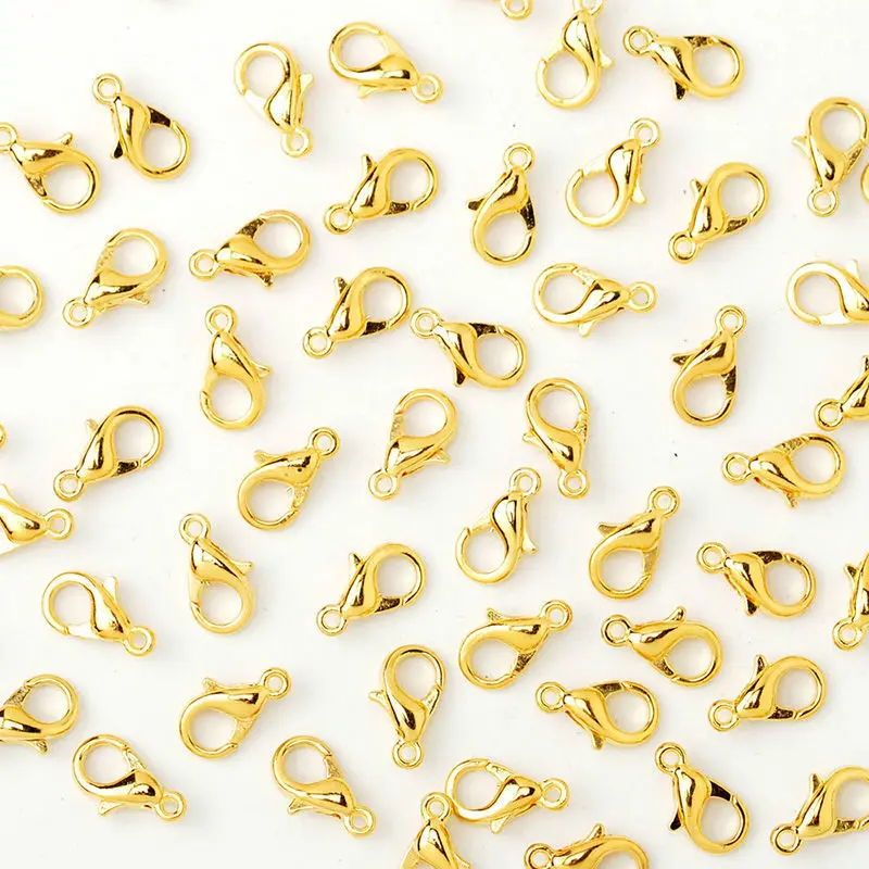 

50pcs 21mm gold plated lobster clasp,jewelry findings,accessories,for DIY jewelry making,metal filled,wholesale-10068704