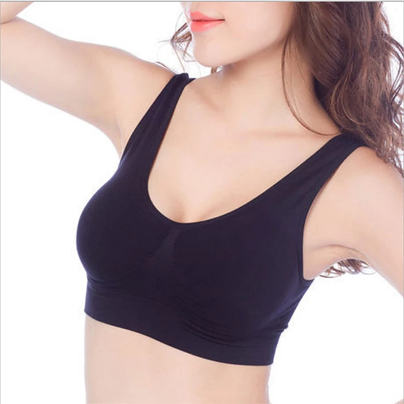 Женский бесшовный бюстгальтер с вкладышами размеры s xxl|plus bra|casual brabrassiere women |