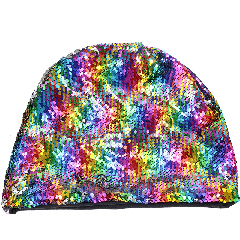 2019 новая блестящая зимняя шапка бини высокого качества модные вечерние шапки