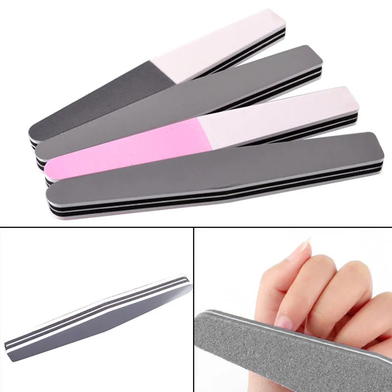 5 шт губка для Неил арта украшения кончиков ногтей буфера шлифовальный блок