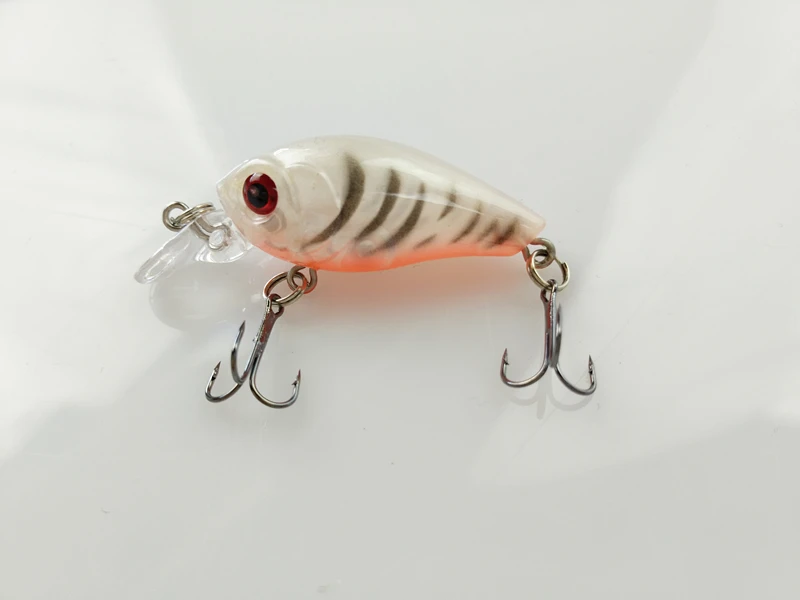 1 шт. 4 5 см г пластиковые рыболовные приманки crankbait жесткая рукоятка Приманка Minnow