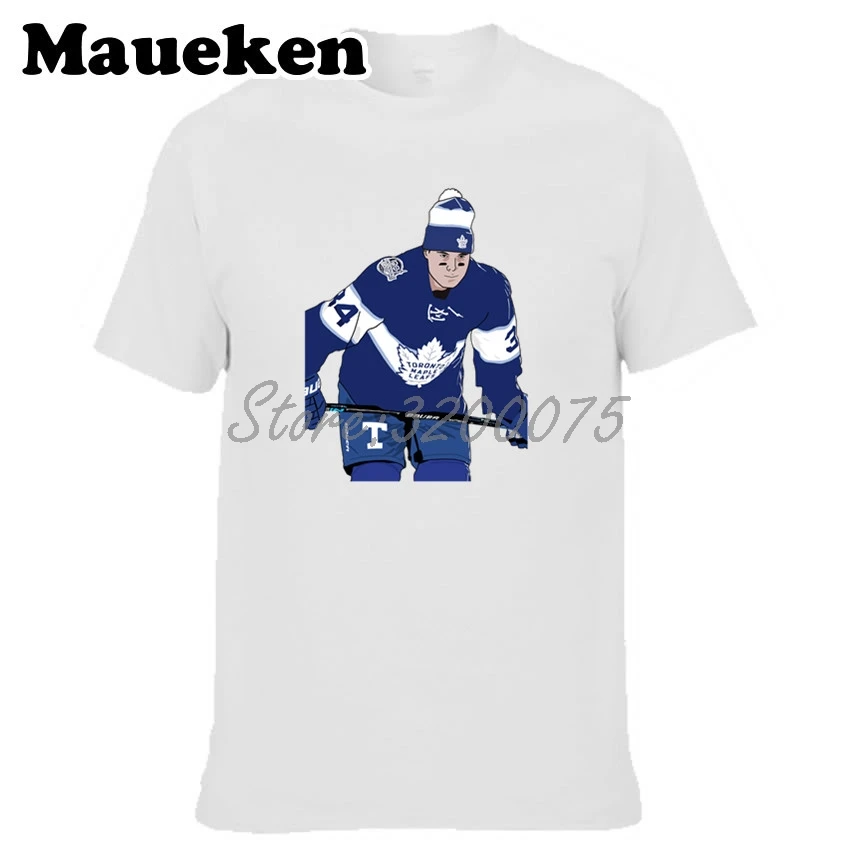 Auston Matthews 34 Мужская футболка toronto одежда мужская W17121002|t shirt men|men tshirtt |
