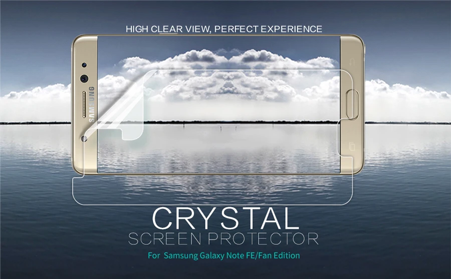 2 шт./лот для Samsung Galaxy Note FE Fan Edition NILLKIN суперпрозрачная защитная пленка против