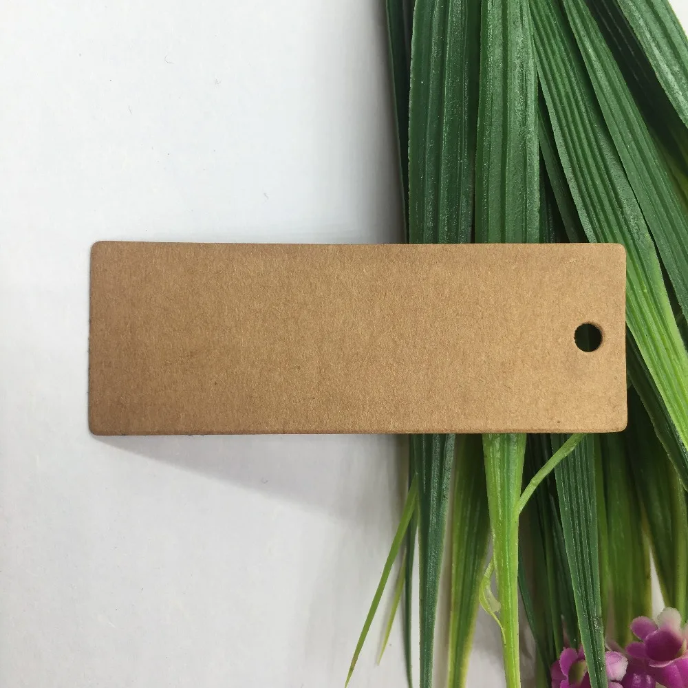 100 шт. бумажные подвески для упаковки цветов и косметики|Упаковка стойки