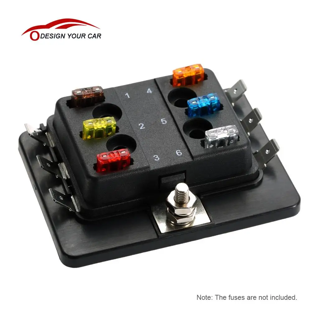 Блок предохранителей APM ATM 5A 10A 25A для лодки 12 В 24 В|fuse box holder|blade fuse holderfuse |