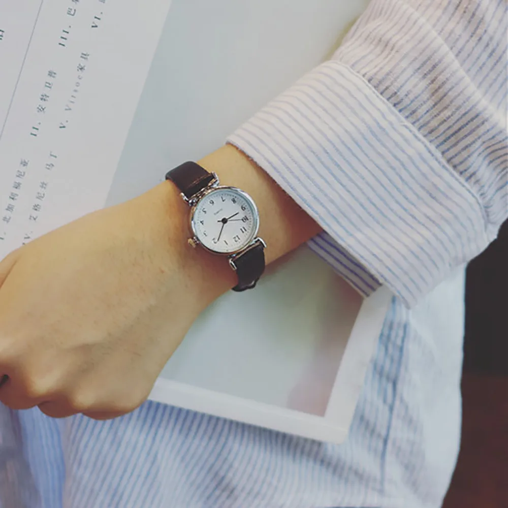 

Women Quartz Analog Wrist Small Dial Delicate Watch Luxury Business Watches Casual Wristwatch Gift for Female Mesh Stainless A40