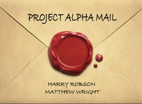 Project Alpha Mail Гарри Робсон и Мэтью Райт (DVD + трюк) магические трюки иллюзии крупный