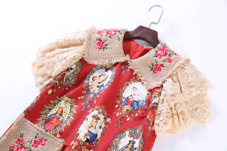 Высокое качество 2018 лето и осень сицилийский стиль сложная вышивка пион