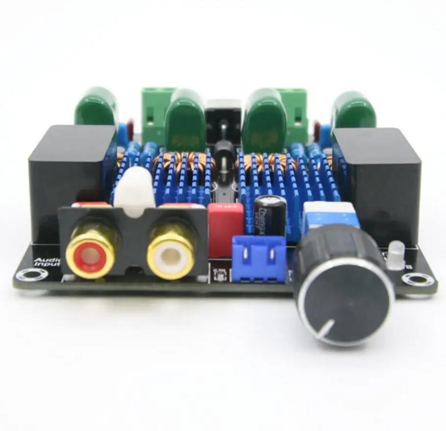 XH-M590 DC 12 V-24 V 2 чип TPA3116D2 двойной 100W+ 100W Deluxe цифровой аудио аккустическая система для Мощность Плата усилителя F2-001
