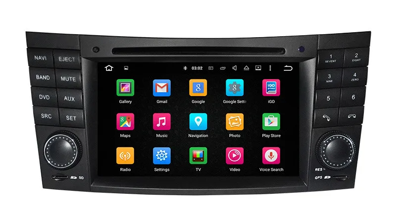 Автомобильный DVD-плеер Android 8 0 для Mercedes Benz CLS W219 CLS350 CLS500 CLS55 CLK W209 с GPS-навигацией