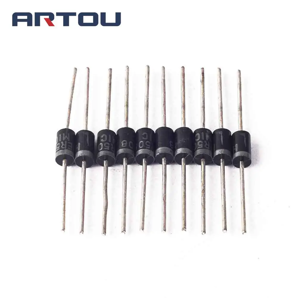 10PCS HER508 5A 800V DO-27 | Электронные компоненты и принадлежности