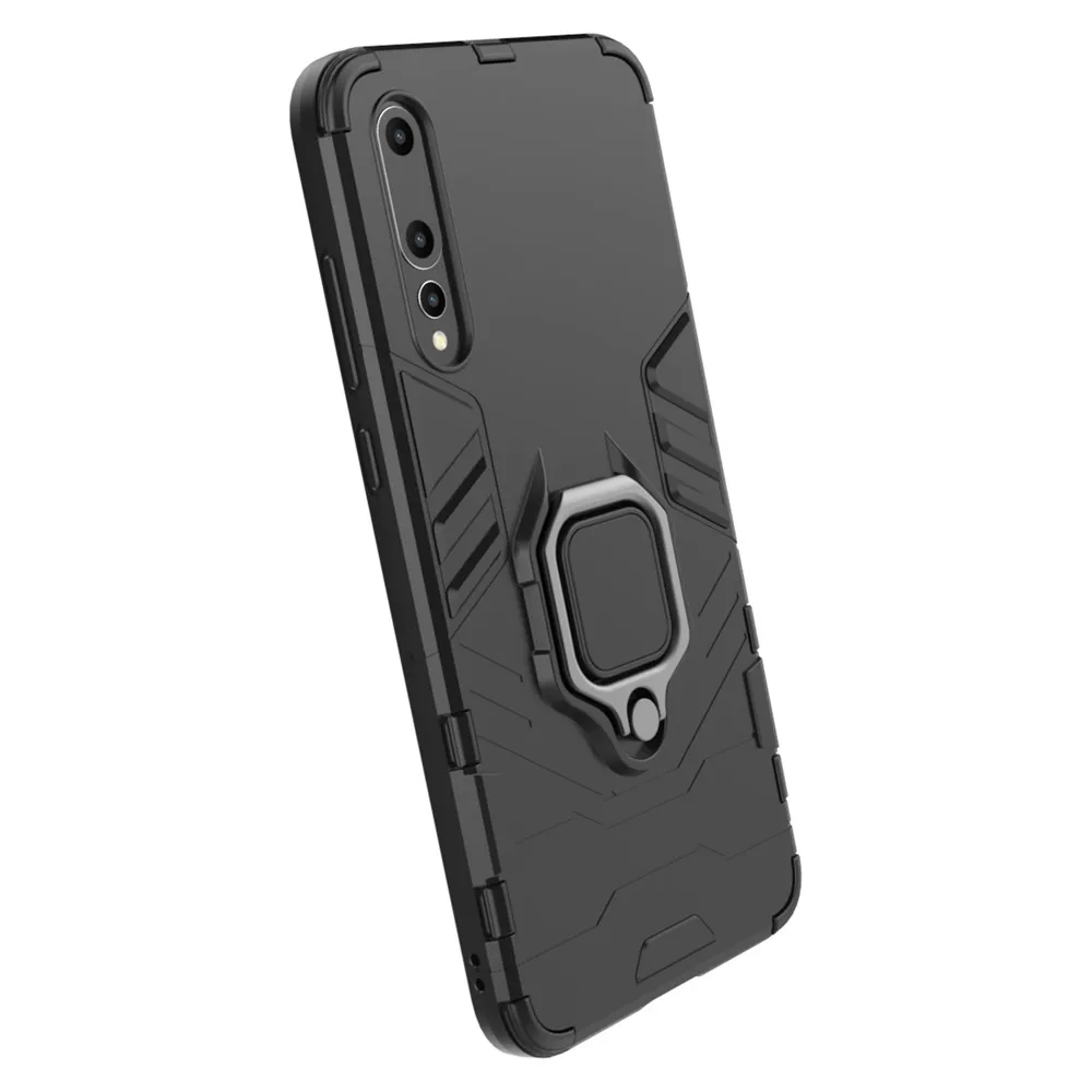 Для Huawei P20 Lite чехол Силиконовый ТПУ и Жесткий ПК ультра роскошный бронированный