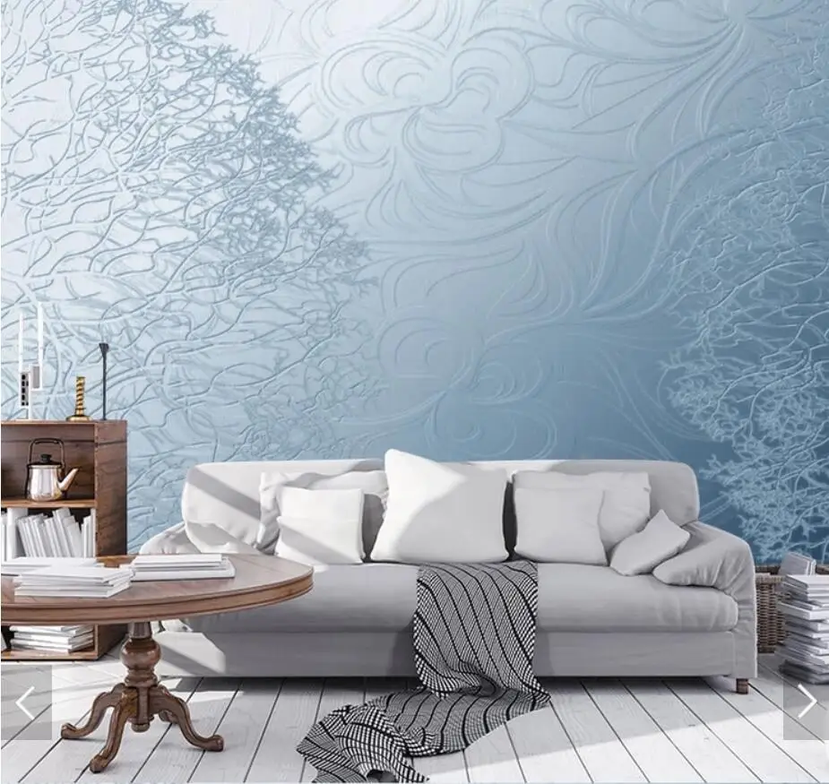 3D фото обои снежное дерево природный пейзаж Настенные для гостиной ТВ фон