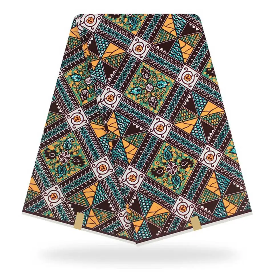 Последняя африканская Анкара печать ткань оптом воск java набивная