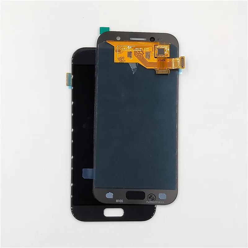 5 2-дюймовый супер OLED для Samsung A5 2017 ЖК-дисплей сенсорный экран дигитайзер Galaxy A520 A520F