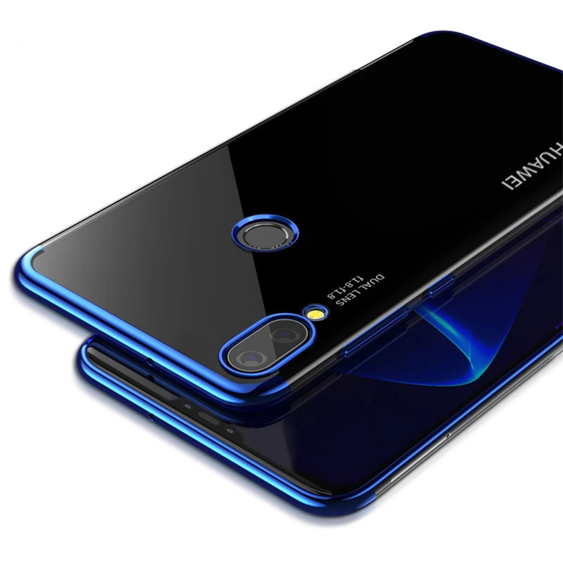 Силиконовый чехол-бампер с покрытием P20 Lite для huawei P20 P20 Lite Pro, мягкий силиконовый прозрачный чехол из ТПУ для huawei P 20