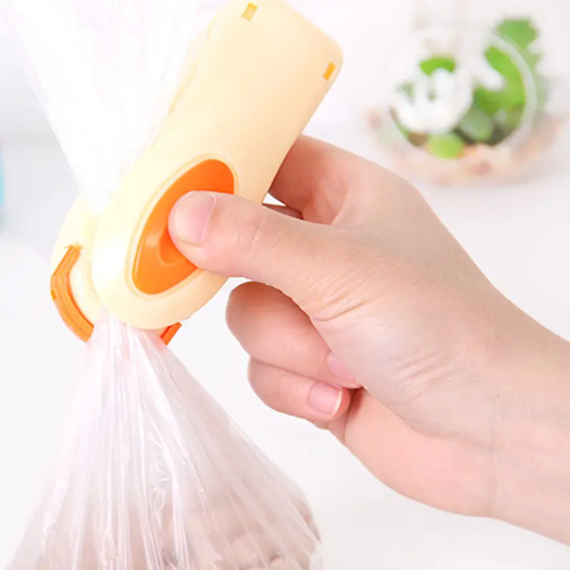 

6 Colors Fashion Bag Machine 1Pc Mini Heat Sealing Machine Household Impulse Sealer Seal Packing Plastic