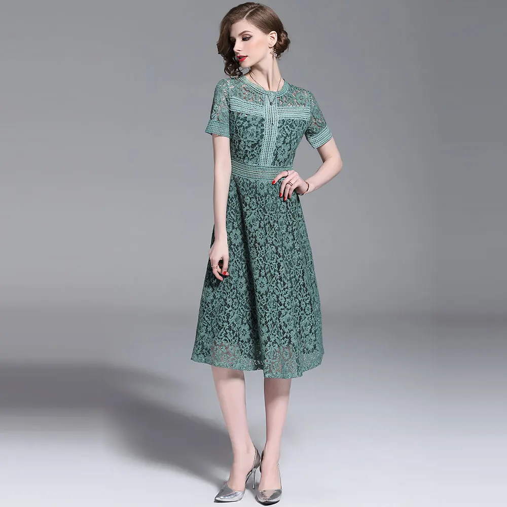 Женское Повседневное платье Borisovich элегантное кружевное трапециевидной формы