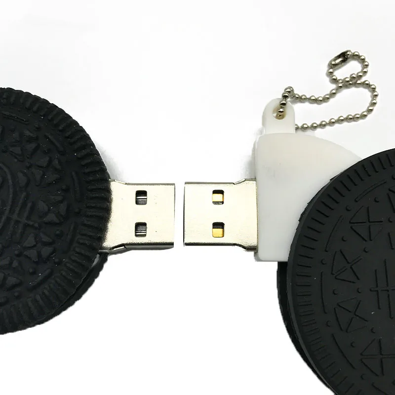 usb флеш-накопитель 128 ГБ памяти usb 2,0 флеш-накопитель 16 ГБ 4 ГБ 8 ГБ Флешка 32 Гб 64 Гб памяти usb Oreo печенье лучший подарок