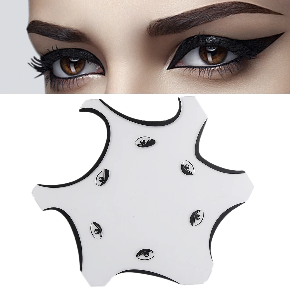 Cat Eyeliner Ibcccndc 1 шт., толстая/тонкая 2 в 1 Подводка для глаз, Водостойкая Подводка для глаз, стойкая быстросохнущая подводка для глаз, тату, крыло, инструмент для макияжа, TSLM2 - Цвет: Cat Eyeliner