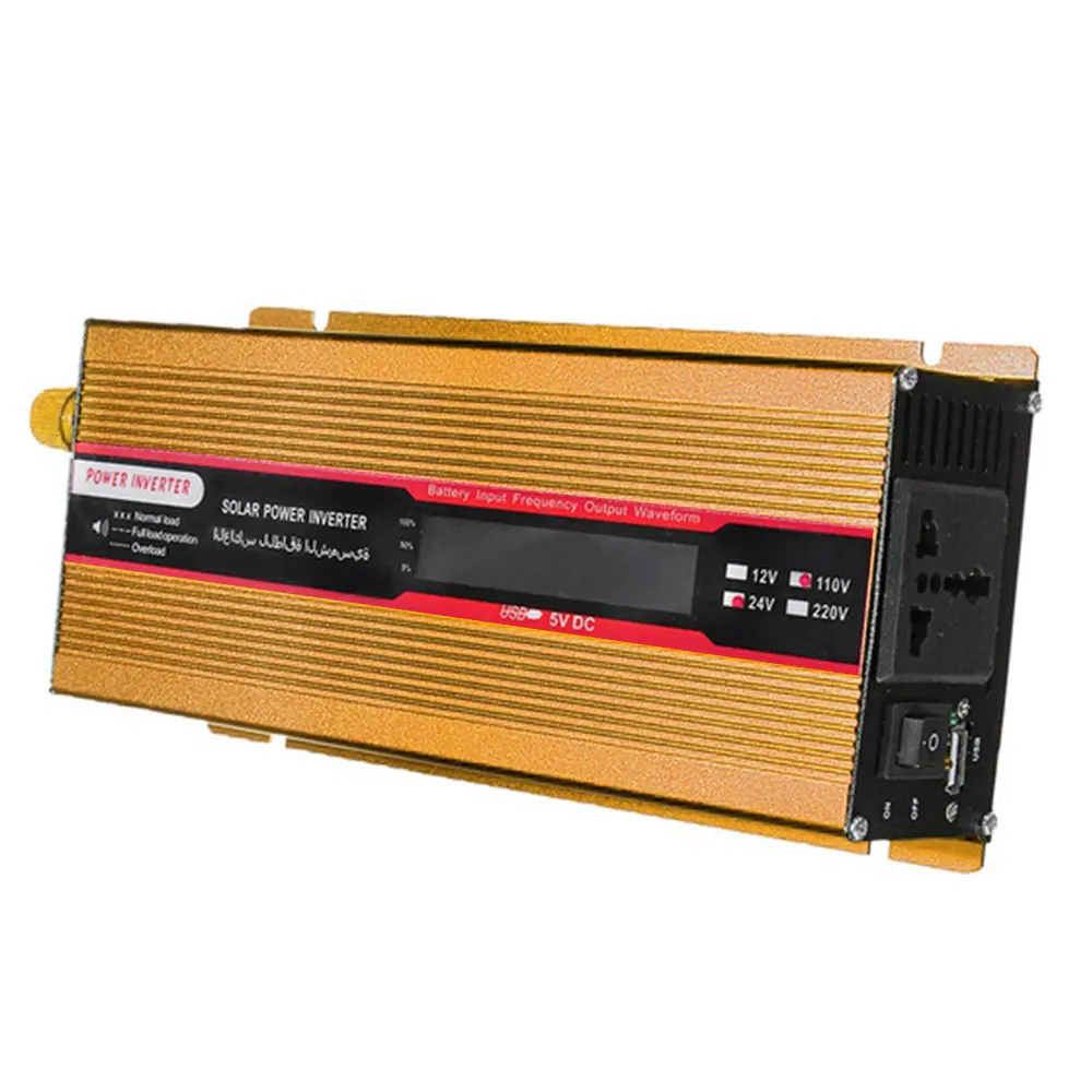 DC12V к AC220V 1500 Вт пик автомобильный инвертор высокая производительность открытый