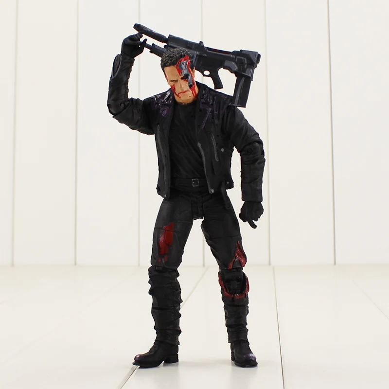 7 &quot18 см аниме Терминатор T-800 Арнольд Шварценеггер ПВХ фигурка Коллекционная