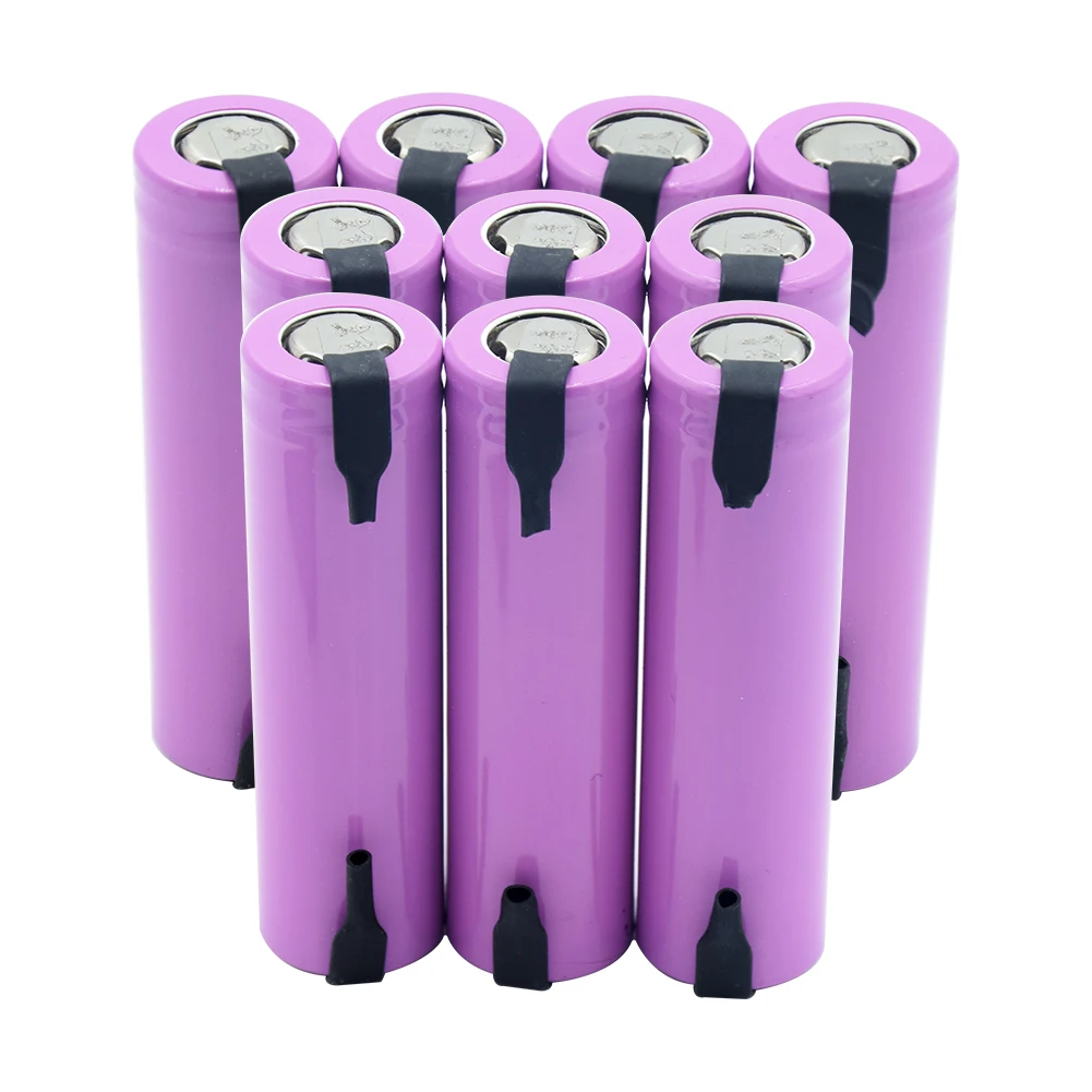 1/2/4/6/8/10 шт. ICR18650-26F 18650 Батарея Замена с 2 вкладки для фары RC игрушки радио 3,7 V ICR18650 Li-Ion Батарея