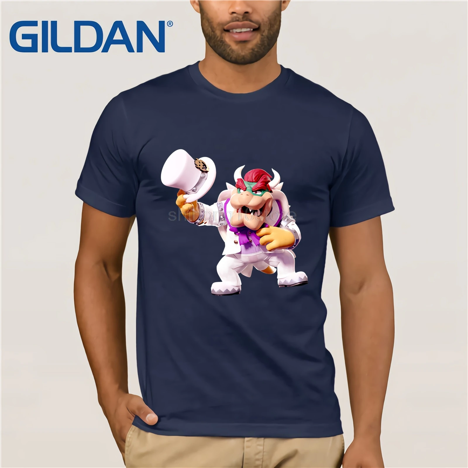 Горячая игра персонаж Cappy Goomba Марио черепаха Got Swagger Мужская хлопковая футболка
