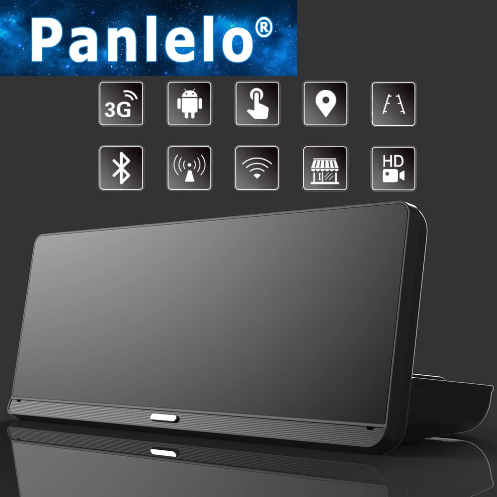 Panlelo gps для автомобиля 7,8" HD 1080P Android 5,0 gps карта и DVR gps с MP3/mp4 плеерами Bluetooth G-SENSOR навигация для автомобиля