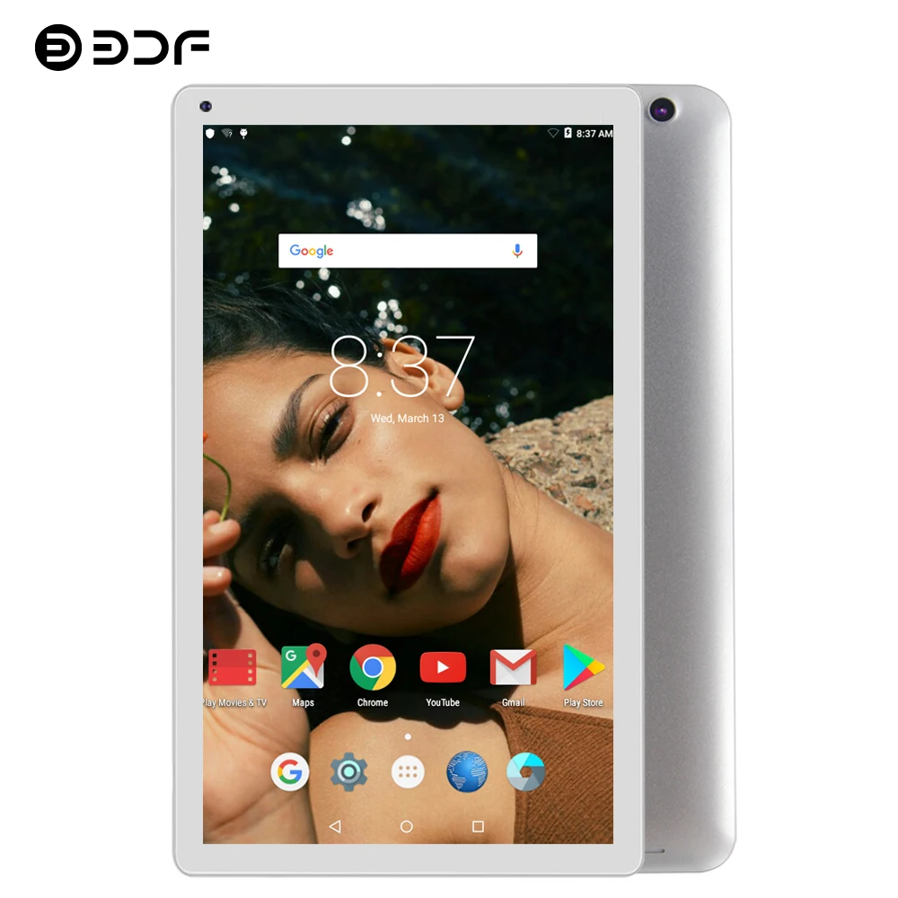 BDF Android планшет 10 дюймов Android 5,1 планшетный ПК четырехъядерный Google Play 1 ГБ/32 ГБ 1024*600 Мини планшетный компьютер WiFi планшеты 10,1
