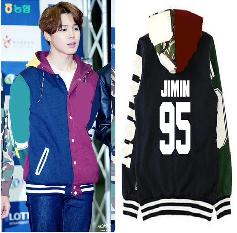 Толстовка с капюшоном kpop JIMIN хлопковая толстовка пуленепробиваемая для мужчин и