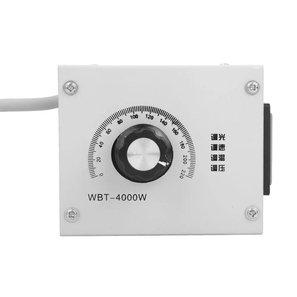 220VAC High Power Controller Motor Speed Dimmer Variable Voltage AU Plug 4000W Light | Обустройство дома