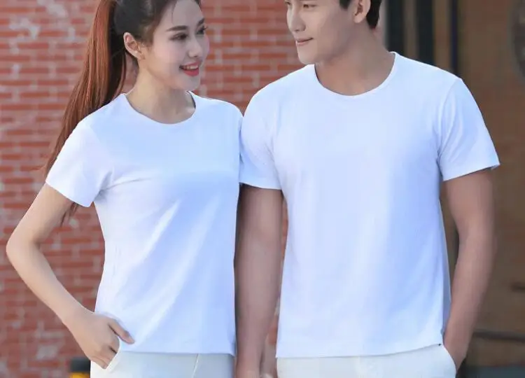 Печать логотипа 100% хлопок на заказ футболка с принтом для продажи|Футболки| |