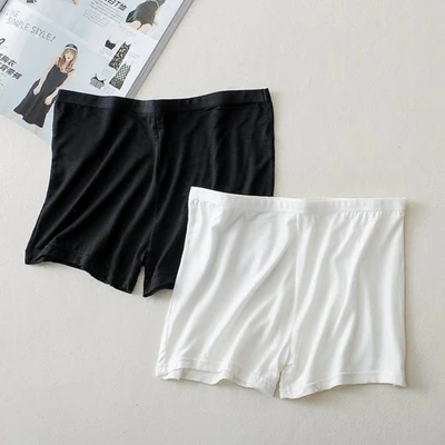 Женские мягкие бесшовные шорты летние из вискозы Дышащие Короткие удобные