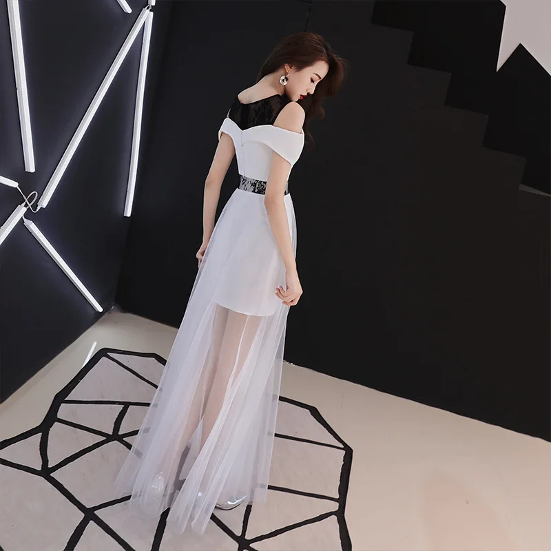 Белое Сетчатое китайское Восточное Свадебное женское благородное винтажное