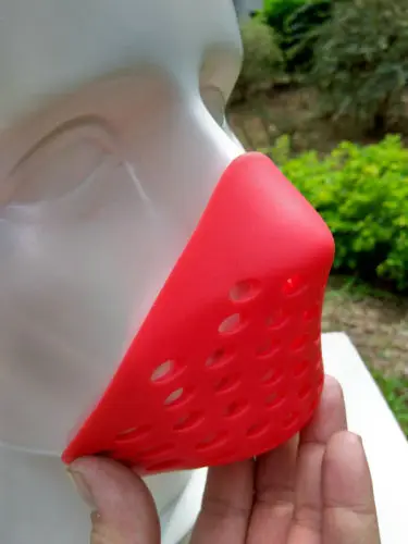 Маска для рта человека паука мягкая резиновая полумаска реквизит|Аксессуары