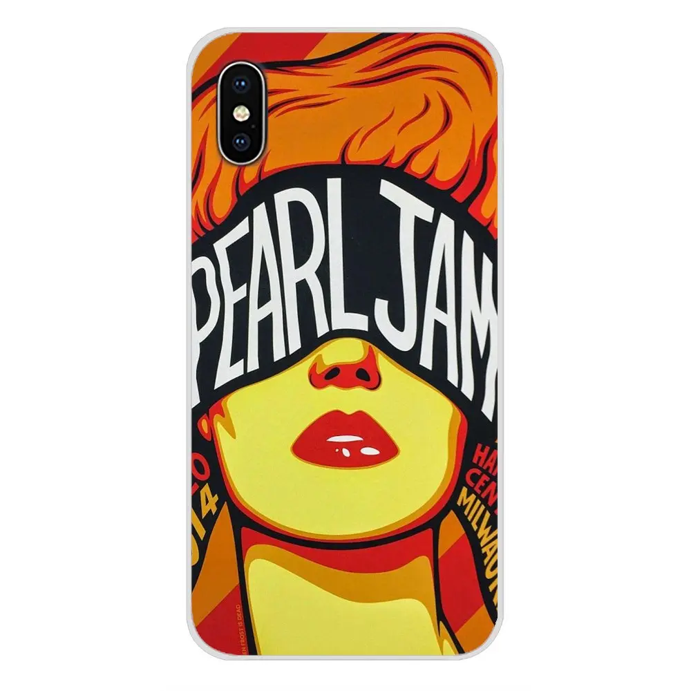 Pearl Jam PJ milwaukee Logo For Xiaomi Mi6 A1 5X 6X Redmi Note 5 5A 4X 4A 4 3 Plus Pro pocophone F1 Transparent Soft Shell Cover | Мобильные