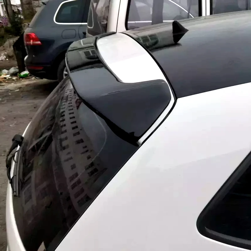Абс высококачественный для Volkswagen Polo спойлер 2010- года спойлер праймер или DIY цветной автомобильный спойлер заднего крыла для Polo