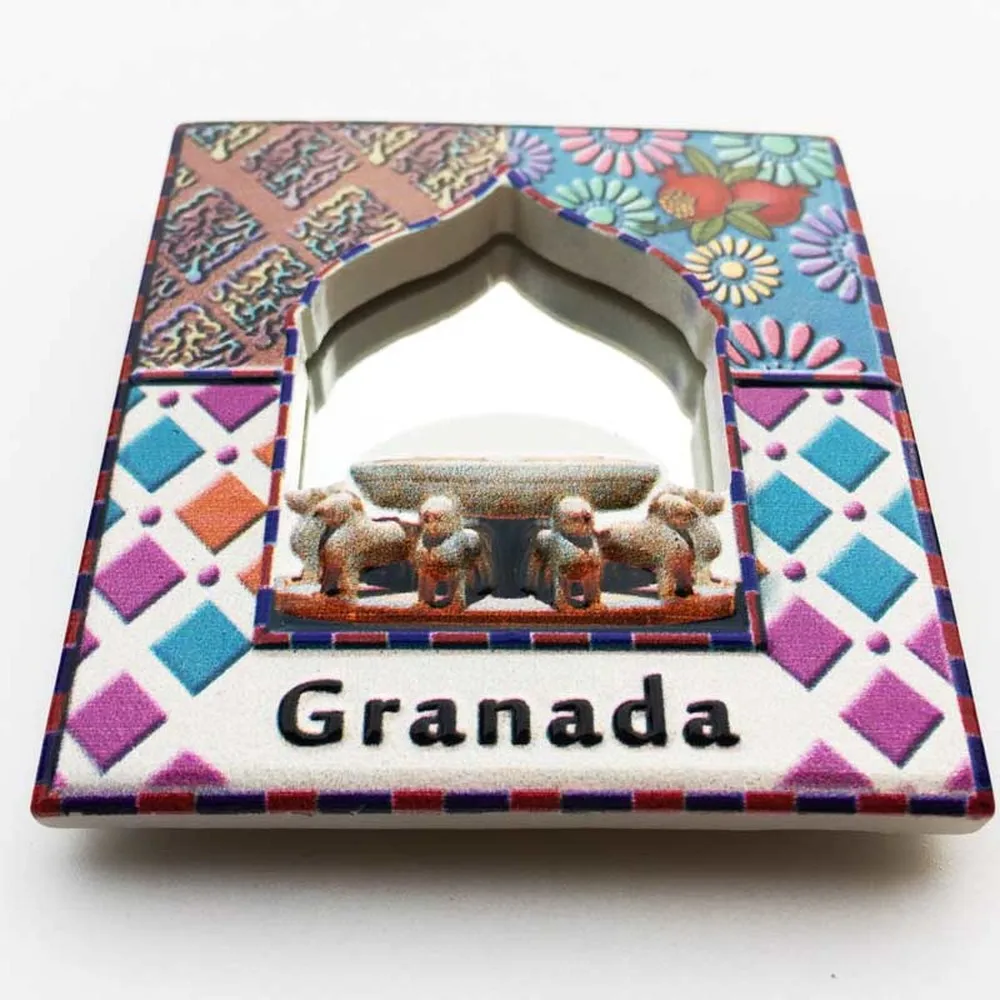 Изысканный альхамбра BABELEMI магнит для холодильника в Испании 3D магниты дорожные