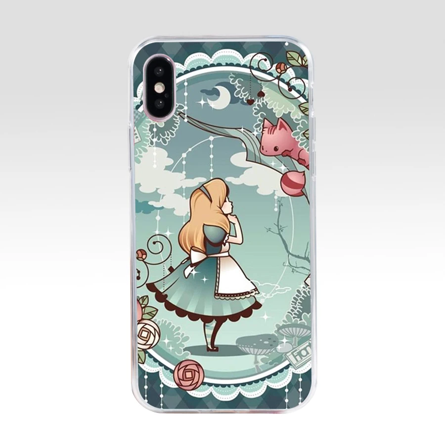 22AQ Алиса безумие возвращается аниме Мягкий Силиконовый ТПУ чехол для телефона