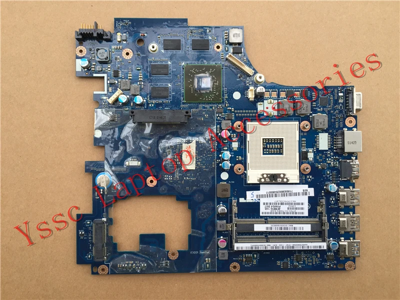 Бесплатная доставка PIWG4 LA-6758P материнская плата для ноутбука Lenovo G770 Y770 (для AMD HD 6650M