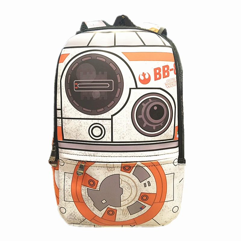Звездные войны BB 8 рюкзаки для ноутбука Mochila Masculina рюкзак мужчин Дорожная сумка Bolsa