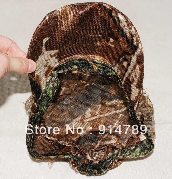 Камуфляжная охотничья сетчатая шляпа в виде листьев для страйкбола REALTREE 3D