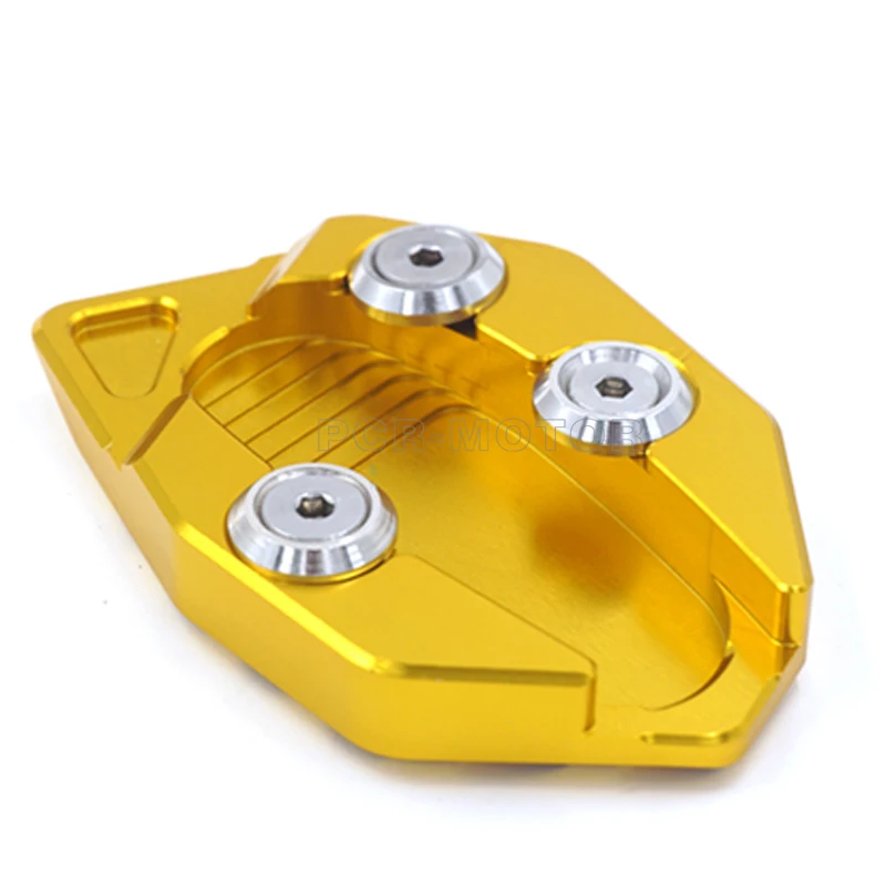 Золотая мотоциклетная алюминиевая боковая стойка с ЧПУ увеличенная подставка