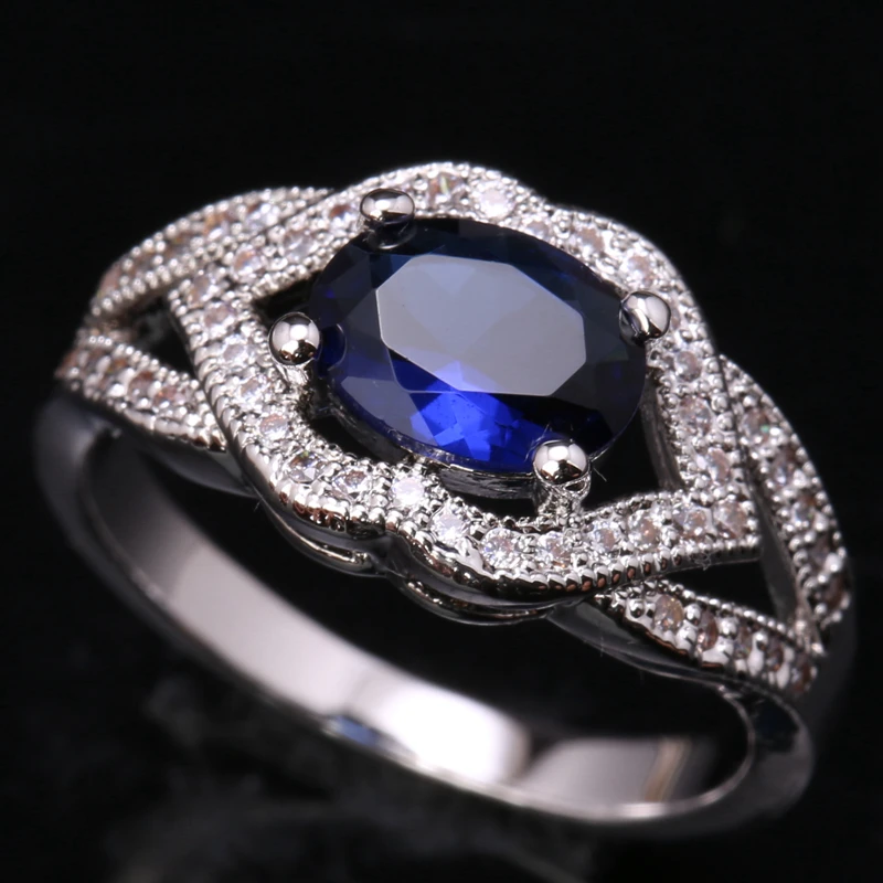 Серебряное кольцо с цирконом размеры 5 6 7 8 9 10 11 12 S1732|Кольца| |