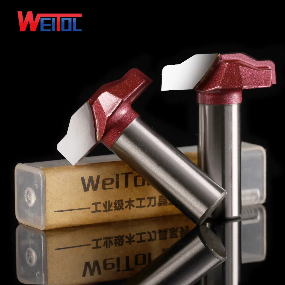 

Weitol Бесплатная доставка 1 шт. 1/2*35 мм Вольфрамовая сталь классические фрезы с глубоким вырезом дверной лист шаблон инструмент для резьбы