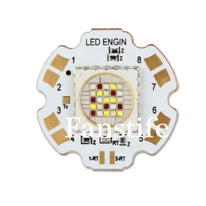 80W RGBW High Power Led with 20mm Copper PCB
