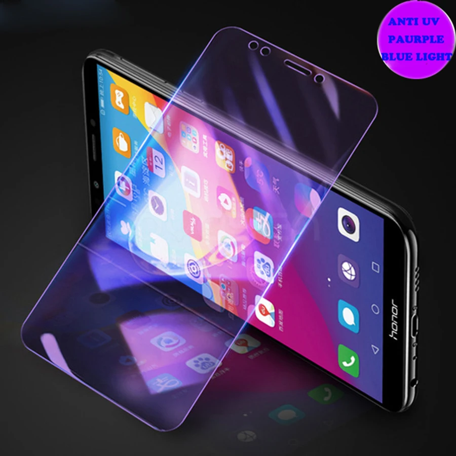 Анти УФ фиолетовый синий свет HD прозрачная пленка для Xiaomi mi A2 Note Max 3 Pro 8 SE A1 6 x 2 s