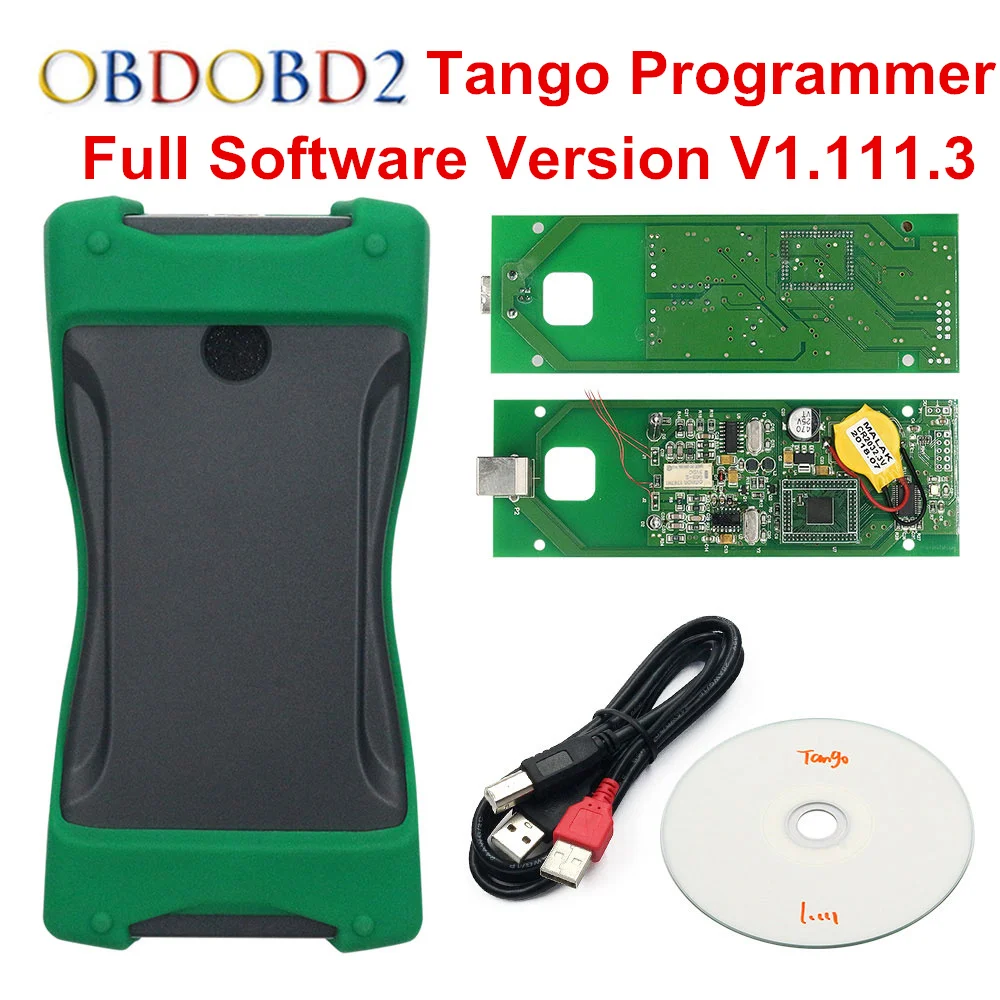 DHL OEM TANGO авто ключ программист полное Программное обеспечение V1.111.3 OBDII ключ дистанционного управления транспондер Танго OBD2 автомобильный ключ производитель