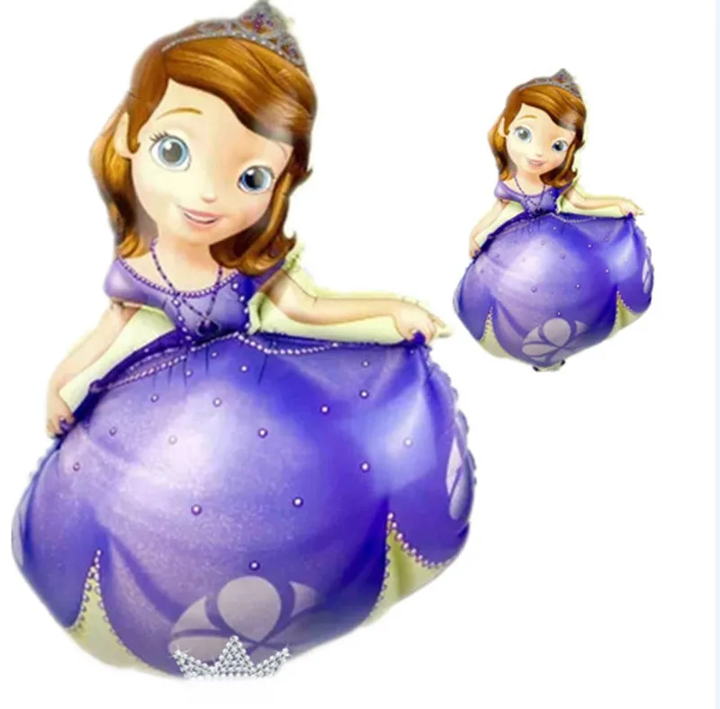 Воздушные шары из фольги София принцесса 2 шт./лот 40 дюймов + мини воздушные